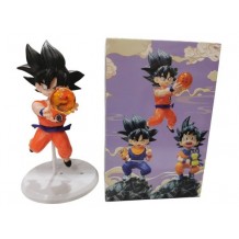 FIGURA GOKU Niño CON ESFERA EN CAJA 20 Cm
