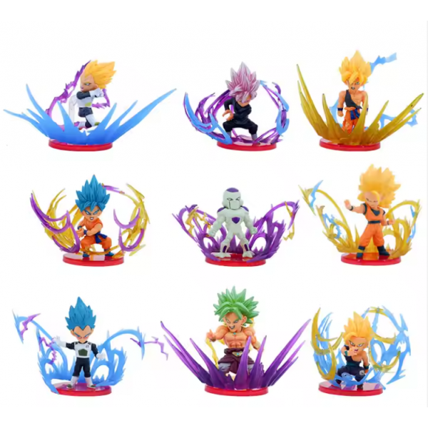 MUÑECO DRAGONBALL X9 EN BOLSA 10CM