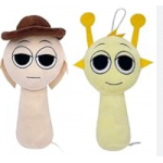 LLAVERO DE PELUCHE SPRUNKI X12CM