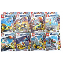 LEGO HEROE ASSEMBLE X8 49PCS SY1320