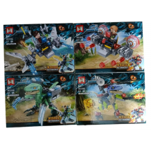LEGO DINOSAURIO X4 77PCS *269