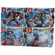 LEGO HEROE ASSEMBLE X4 160PCS SY6398