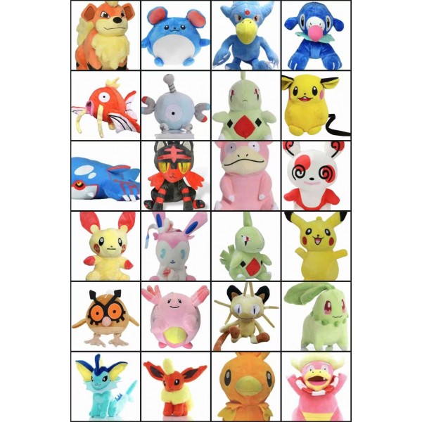 PELUCHE POKEMON SERIES 25CM 