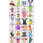 PELUCHE POKEMON SERIES 25CM 