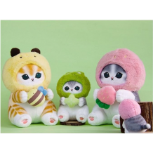 PELUCHE MOFUSAND GATO KAWAII  SERIES 26CM