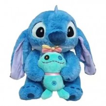PELUCHE STITCH CON SCRUMP X65CM