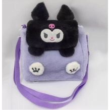 CARTERA KUROMI EN PELUCHE 20CM