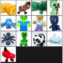 PELUCHE MINECRAFT SERIES X25CM