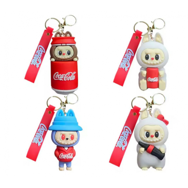 LLAVERO DE GOMA LABUBU