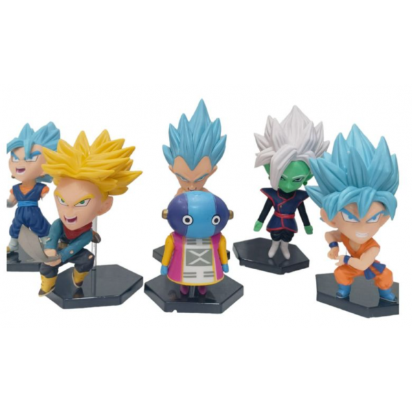 MUÑECO DRAGONBALL X6 EN BOLSA 10CM*1