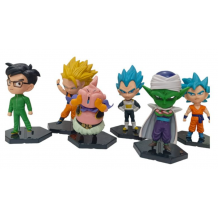 MUÑECO DRAGONBALL X6 EN BOLSA 10CM*2