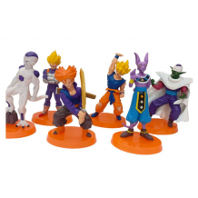 MUÑECO DRAGONBALL X6 EN BOLSA 12CM *4