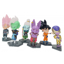 MUÑECO DRAGONBALL X6 EN BOLSA 10CM *3