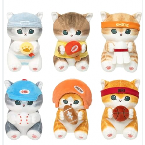 PELUCHE MOFUSAND GATITO X22CM