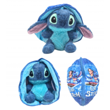PELUCHE STITCH FORMA DE HUEVO CON CIERRE 20CM