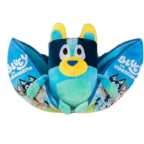 PELUCHE BLUEY FORMA DE HUEVO CON CIERRE 20CM