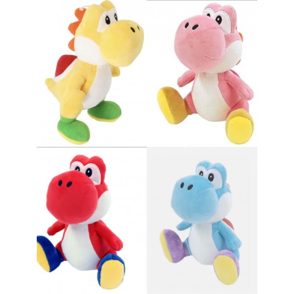 PELUCHE SUPER MARIO DINOSAURIO YOSHI 25CM