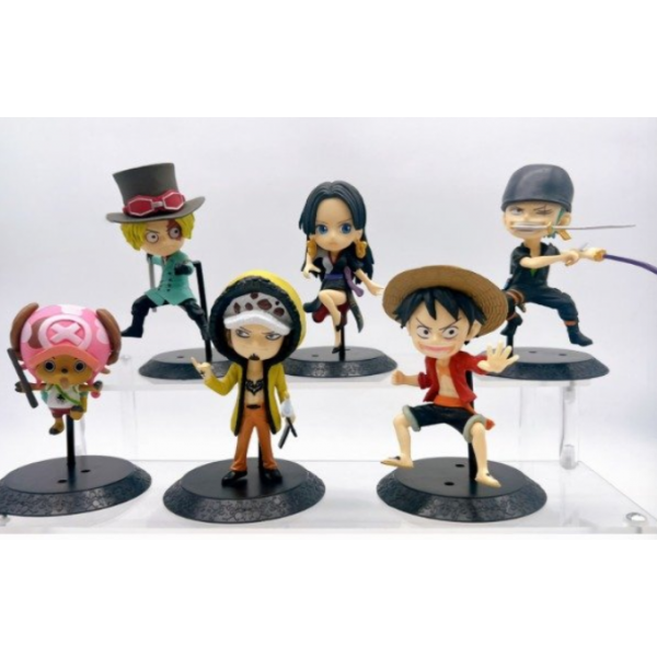 MUÑECO ONE PIECE X6U EN BOLSA 10CM*15399