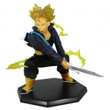 MUÑECO DRAGONBALL TRUNKS DEL FUTURO BASE  X1 EN BOLSA 15CM