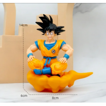 MUÑECO DRAGONBALL GOKU NUBE VOLADORA X1 EN BOLSA 14CM