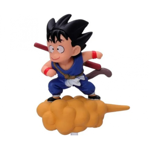 MUÑECO DRAGONBALL GOKU AZUL BANCULO NUBE X1 EN BOLSA 10CM