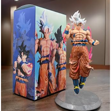 MUÑECO DRAGONBALL GOKU  ULTRA INSTINTO CON BASE X24CM