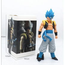 MUÑECO DRAGONBALL GOGETA AZUL EN CAJA  X25CM