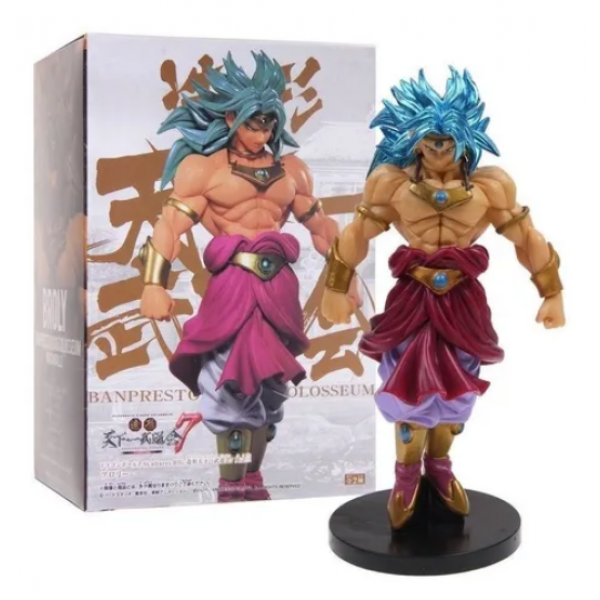 MUÑECO DRAGONBALL BROLY Z X1 EN CAJA 18CM