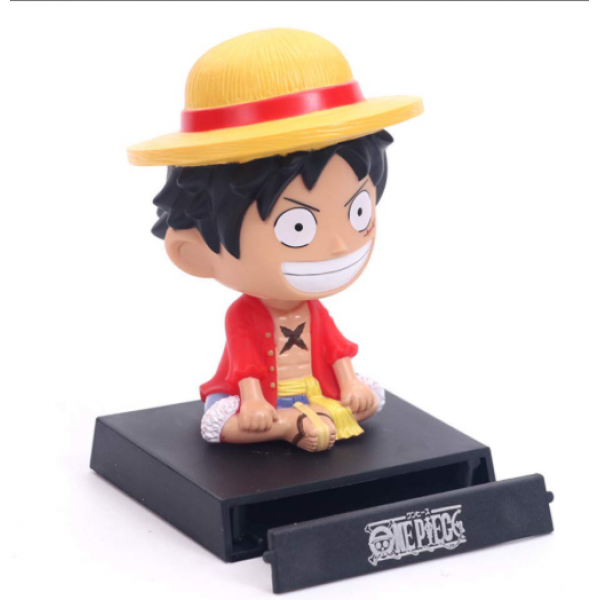 MUÑECO LUFFY MUEVE LA CABEZA X1 13CM
