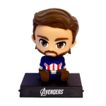 MUÑECO AVENGERS MUEVE LA CABEZA X1 13CM