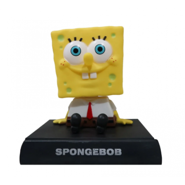 MUÑECO ESPONJA BOB MUEVE LA CABEZA X1 13CM