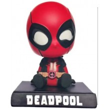 MUÑECO DEADPOOL MUEVE LA CABEZA X1 13CM