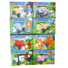 LEGO MINECRAFT 44PCS X8 *616