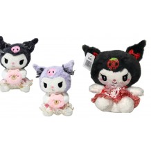 PELUCHE KUROMI CON VESTIDO 25CM