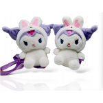 MOCHILA KUROMI EN PELUCHE 25CM