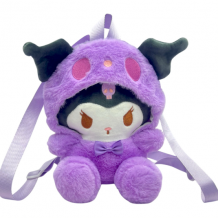 MOCHILA KUROMI EN PELUCHE 25CM