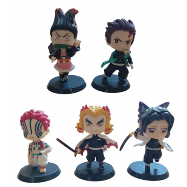 FIGURA DEMON SLAYER X6 EN BOLSA 7CM