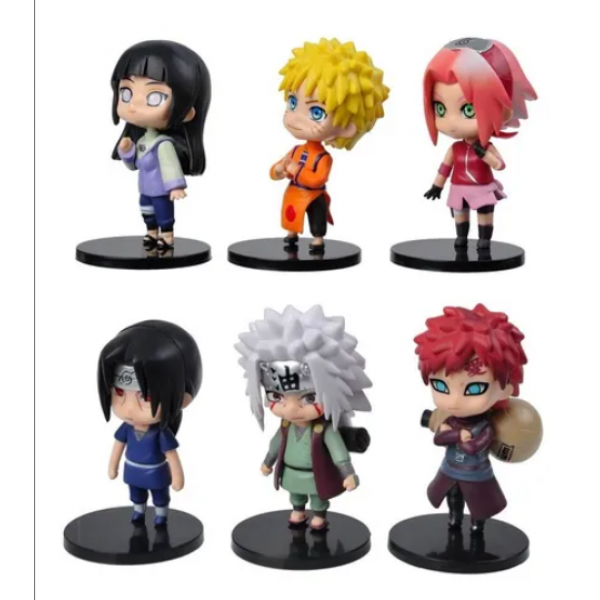 FIGURA NARUTO X6 EN BOLSA 8CM*3