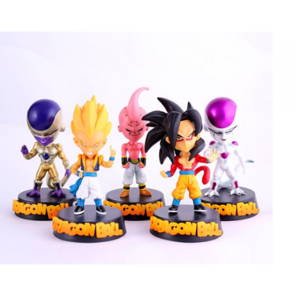 MUÑECO DRAGONBALL X5 EN BOLSA 15CM