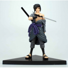 FIGURA NARUTO SASUKE UCHIHA 15CM*3