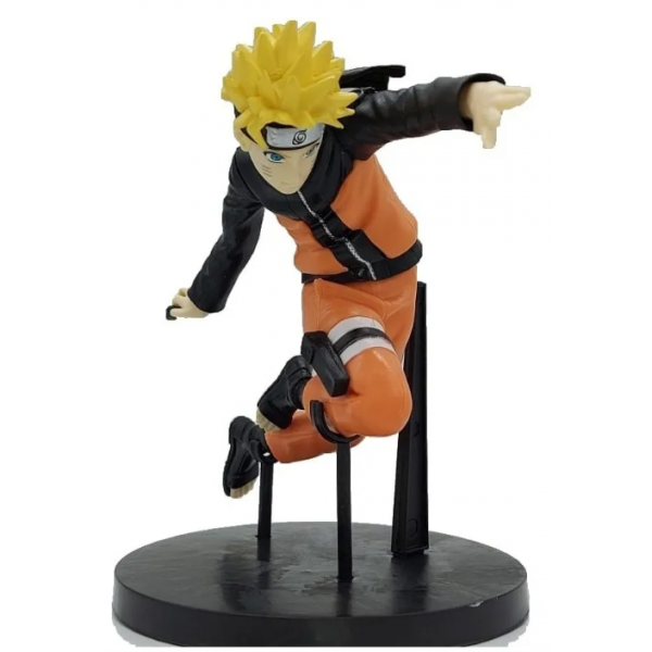 FIGURA NARUTO UZUMAKI KUNAIS 18CM EN BOLSA