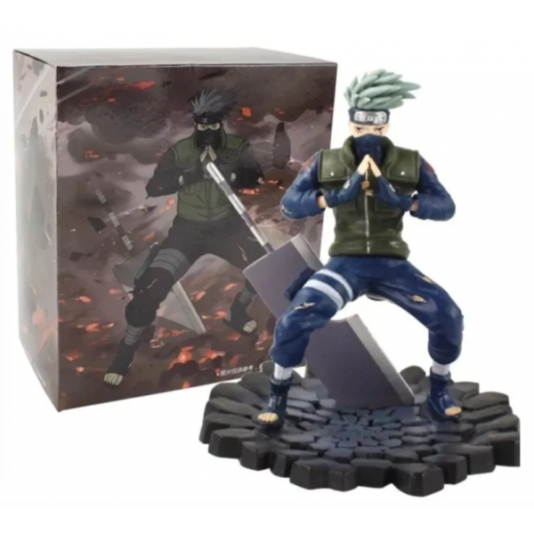 FIGURA NARUTO KASASHI HATAKE 17CM EN CAJA