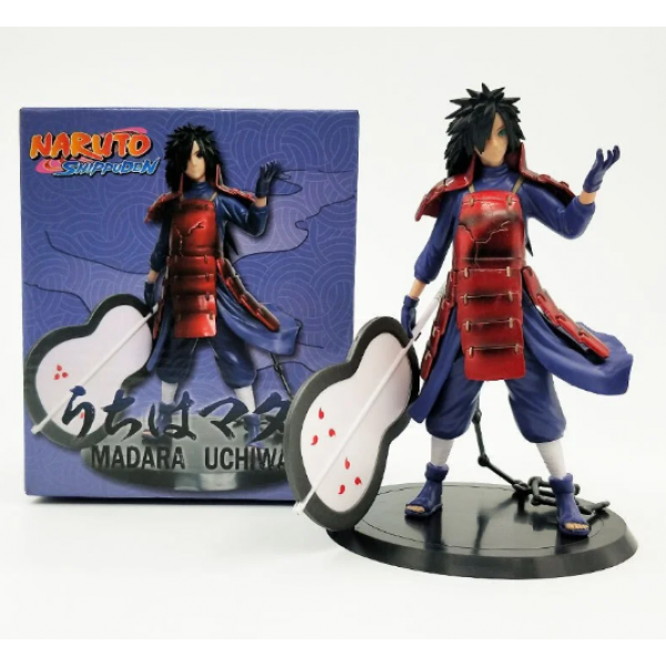 FIGURA NARUTO MADARA UCHIJA 17CM EN CAJA 