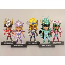 FIGURA CABALLEROS DEL ZODIACO X5 EN BOLSA 8CM