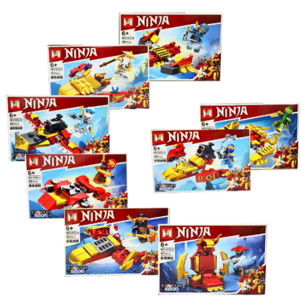LEGO NINJA X8 49PCS *1652