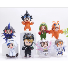 FIGURA DIGIMON DISFRAZADOS X8U 6CM EN BOLSA