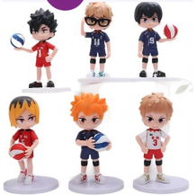 FIGURA HAIKYUU X6U 8CM EN BOLSA