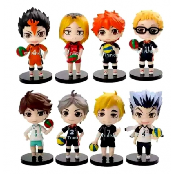 FIGURA HAIKYUU X8U 10CM EN BOLSA