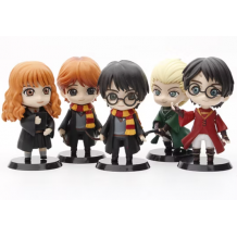 FIGURA HARRY POTTER X5U 10CM EN BOLSA*1