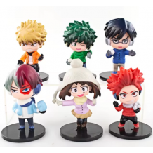 FIGURA MY HERO ACADEMIA X6U EN BOLSA 10CM